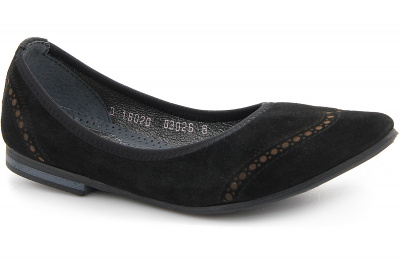 Балетки Las Espadrillas 018020-03026BP (чёрный) Балетки Las Espadrillas 018020-03026BP (чёрный)
