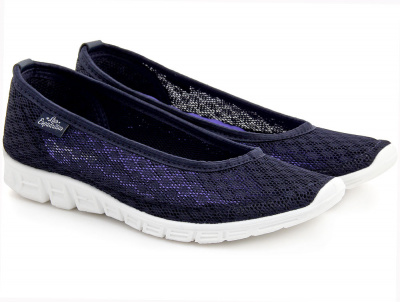 Балетки Las Espadrillas 32636-89 (тёмно-синяя сетка) Балетки Las Espadrillas 32636-89 (тёмно-синяя сетка)