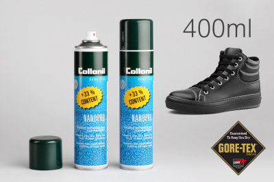 Спрей для обуви Collonil NanoPro 400ml 1683 (бесцветный) Спрей для обуви Collonil NanoPro 400ml 1683 (бесцветный)