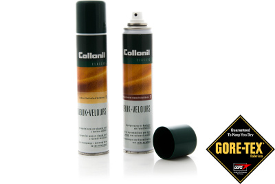 Защита для замшевой обуви Collonil Nubuk Velours TEX 1045 (коричневый) Защита для замшевой обуви Collonil Nubuk Velours TEX 1045 (коричневый)