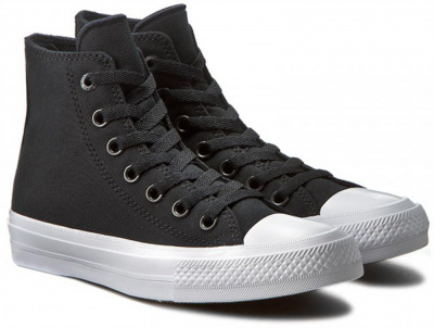 Кеды Converse Chuck Taylor All Star II HI 150143C унисекс (чёрный) Кеды Converse Chuck Taylor All Star II HI 150143C унисекс (чёрный)