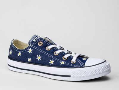 Кеды Converse Chuck Taylor All Star Ox Navy/Fresh Yellow/White 555977C Denim Daisy унисекс (тёмно-синий/синий) Кеды Converse Chuck Taylor All Star Ox Navy/Fresh Yellow/White 555977C Denim Daisy унисекс (тёмно-синий/синий)