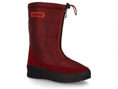 Женские дутики Forester 801-48 (бордовый) Женские дутики Forester 801-48 (бордовый)