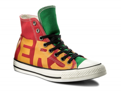 Кеды Converse Chuck Taylor All Star Hi Enamel Red/Yellow/Egret 159534C Кеды Converse Chuck Taylor All Star Hi Enamel Red/Yellow/Egret 159534C