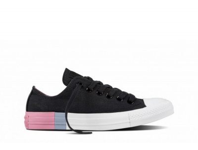 Женские кеды Converse Chuck Taylor All Star Ox Black/Light Orchid/White 159521C Женские кеды Converse Chuck Taylor All Star Ox Black/Light Orchid/White 159521C