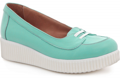 Женские туфли Las Espadrillas 1816-1503 (зеленый) Женские туфли Las Espadrillas 1816-1503 (зеленый)