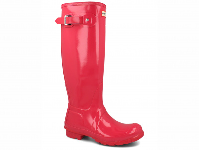 Женские резиновые сапоги Hunter Women's Original Tall Gloss WFT1000RGL BRIGHT PINK Женские резиновые сапоги Hunter Women's Original Tall Gloss WFT1000RGL BRIGHT PINK