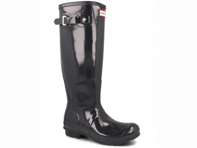 Женские резиновые сапоги Hunter Women's Original Tall Gloss WFT1000RGL DARK SLATE Женские резиновые сапоги Hunter Women's Original Tall Gloss WFT1000RGL DARK SLATE