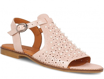 Сандалии Las Espadrillas 0378-61-53 (пудра) Сандалии Las Espadrillas 0378-61-53 (пудра)