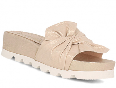 Женские шлепанцы Las Espadrillas 0422-422-86 (пудра) Женские шлепанцы Las Espadrillas 0422-422-86 (пудра)