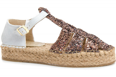Босоножки Las Espadrillas 1443-45 (коричневый) Босоножки Las Espadrillas 1443-45 (коричневый)