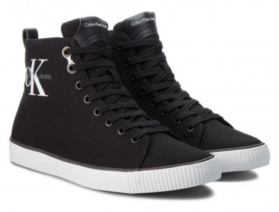 Мужские кеды Calvin Klein Jeans Arthur Canvas S0367-BLK Мужские кеды Calvin Klein Jeans Arthur Canvas S0367-BLK