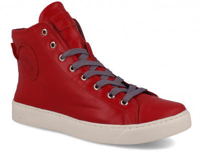 Кожаные кеды Forester High Step Red 132125-479MB Кожаные кеды Forester High Step Red 132125-479MB