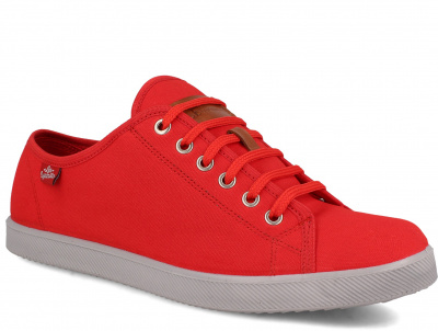 Мужские кеды Las Espadrillas Eco Soft 6099-47 Red Slim Мужские кеды Las Espadrillas Eco Soft 6099-47 Red Slim