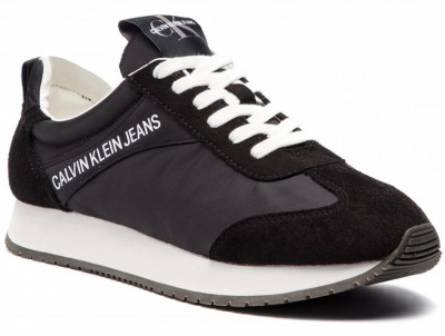 Мужские кроссовки Calvin Klein Jeans Jarrold Nylon/Suede S0581-BLK Мужские кроссовки Calvin Klein Jeans Jarrold Nylon/Suede S0581-BLK