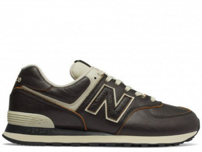 Мужские кроссовки New Balance ML574LPK Черная кожа Мужские кроссовки New Balance ML574LPK Черная кожа