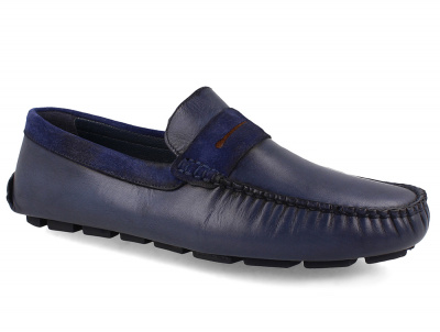 Мужские мокасины Forester Navy Tods 3525-42 Мужские мокасины Forester Navy Tods 3525-42