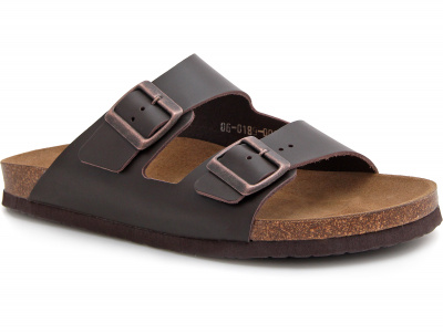 Мужская ортопедическая обувь Las Espadrillas 06-0189-002 (коричневый) Мужская ортопедическая обувь Las Espadrillas 06-0189-002 (коричневый)