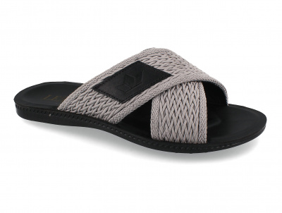 Мужские шлепанцы Las Espadrillas Grey Knights T021-3727 Мужские шлепанцы Las Espadrillas Grey Knights T021-3727