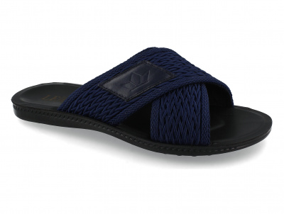 Мужские сланцы и шлепанцы Las Espadrillas Navy Knoghts T021-8927 Мужские сланцы и шлепанцы Las Espadrillas Navy Knoghts T021-8927