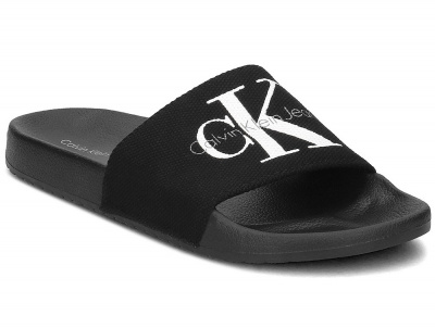 Мужские тапочки Calvin Klein Jeans Viggo Heavy Canvas SE8535-BLK Мужские тапочки Calvin Klein Jeans Viggo Heavy Canvas SE8535-BLK