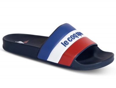 Мужские тапочки Le Coq Sportif TriColor 1911140-LCS Navy Мужские тапочки Le Coq Sportif TriColor 1911140-LCS Navy