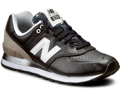 Женские кроссовки New Balance WL574RAA (чёрный/серый) Женские кроссовки New Balance WL574RAA (чёрный/серый)