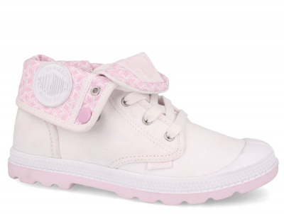 Детские кеды Palladium Baggy Low Zip Lp 55355-130 (белый) Детские кеды Palladium Baggy Low Zip Lp 55355-130 (белый)
