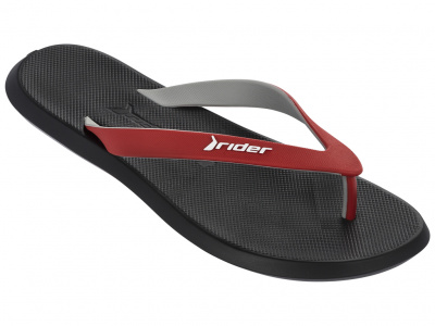 Вьетнамки Rider R1 10594-24063 (чёрный/красный/серый) Вьетнамки Rider R1 10594-24063 (чёрный/красный/серый)