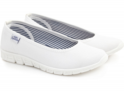 Женские балетки Las Espadrillas 22636-13SP (белый) Женские балетки Las Espadrillas 22636-13SP (белый)