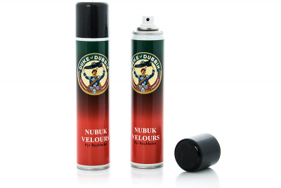 Спрей для обуви Duke of Dubbin Nubuk Velours 4026 (чёрный) Спрей для обуви Duke of Dubbin Nubuk Velours 4026 (чёрный)