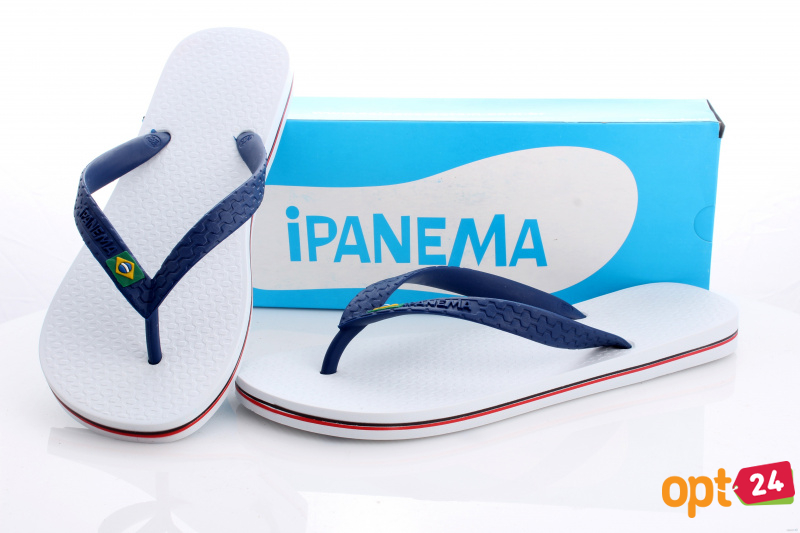 Купити оптом Чоловіча пляжне взуття Ipanema Classic Brasil 80415 - 21192 (білий) - Фото 2