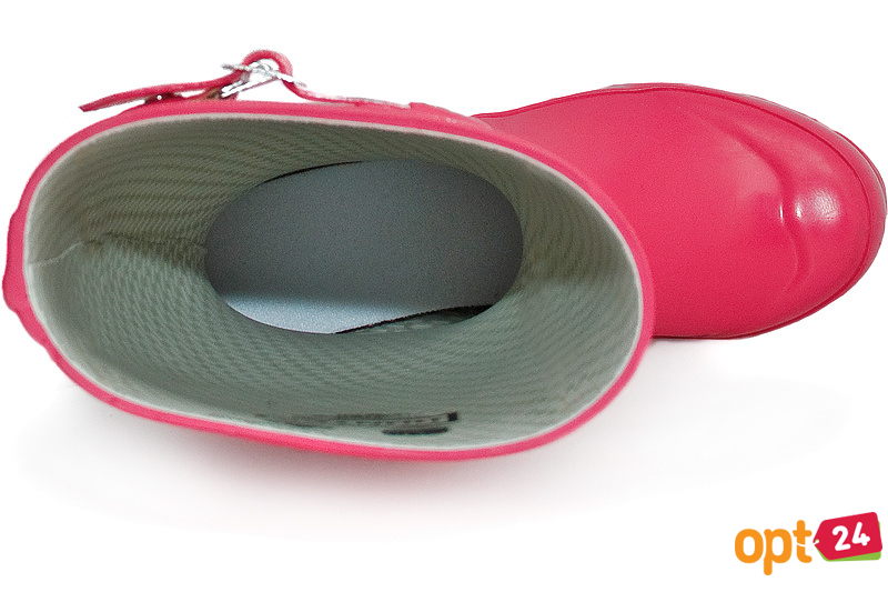 Купити оптом Жіночі гумові чоботи Hunter 23616-1 (рожевий) - Фото 5
