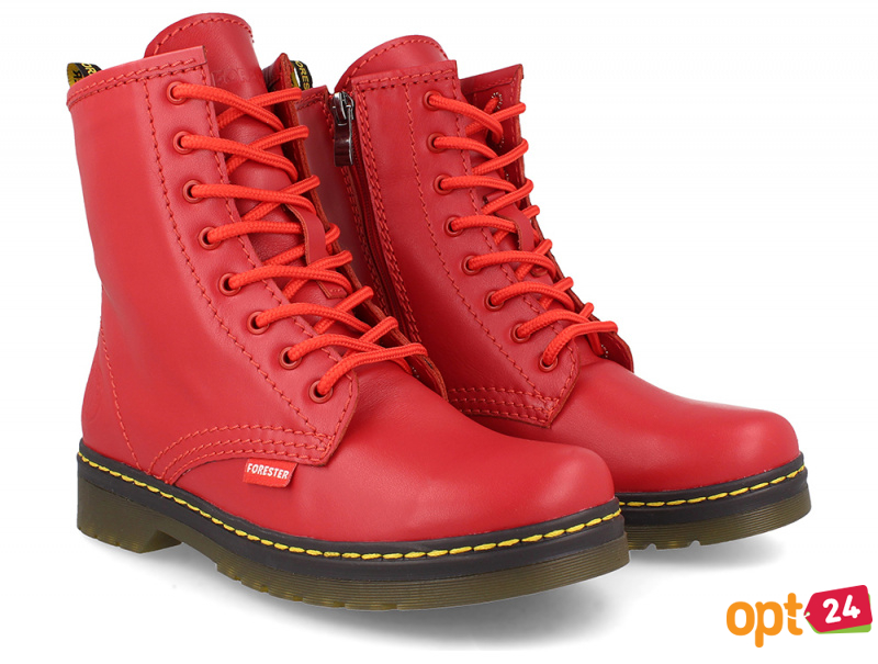 Купить оптом Женские ботиночки Forester Serena Red 1460-47 - Изображение 2