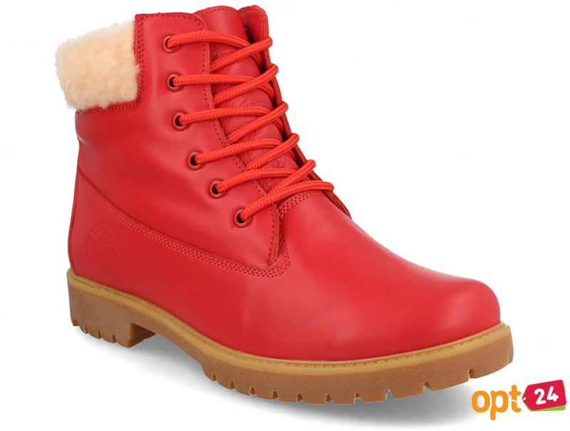Жіночі черевики Forester Red Lthr Yellow Boot 0610-247 оптом