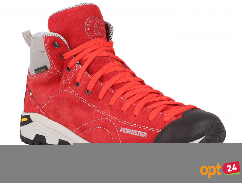 Красные ботинки Forester Red Vibram 247951-471 Made in Italy оптом