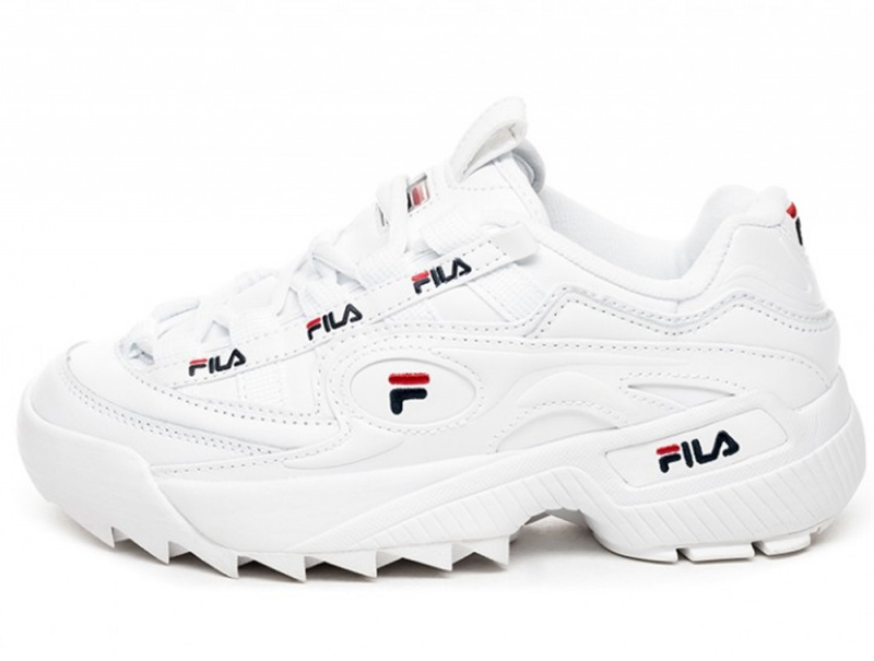 Купити оптом Білі кросівки Fila D-Formation 5CM00514-125 - Фото 3
