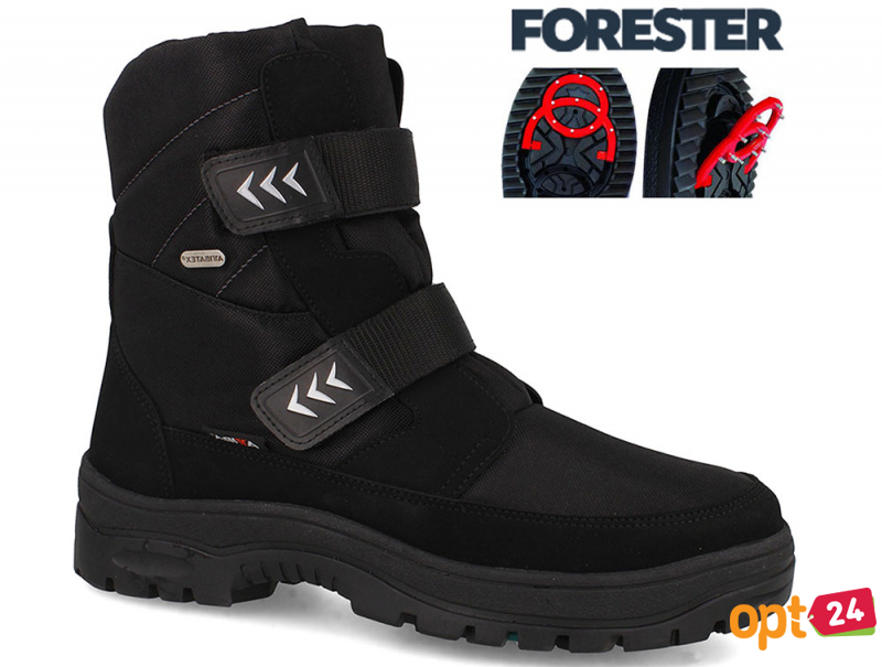 Мужские ботинки лёдоходы Forester Attiba OC System 53610-27 Made in Europe оптом