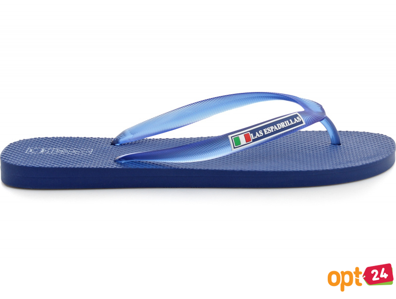 Купити оптом Чоловічі в'єтнамки Las Espadrillas 7223-89 Made in Italy (синій) - Фото 2