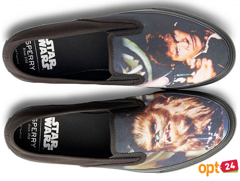Купити оптом Сліпони Sperry Cloud Slip On Han & Chewie Sneaker SP-17650 Star Wars  - Фото 2