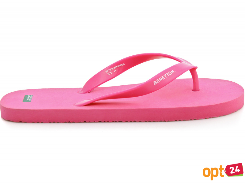 Купити оптом Пляжне взуття United Colours of Benetton 603 (рожевий) - Фото 2