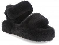 Женские босоножки Forester Fur Sandals 1095-27 оптом