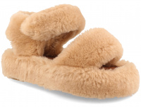 Женские босоножки Forester Fur Sandals 1095-45 оптом