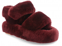 Женские босоножки Forester Fur Sandals 1095-48 оптом