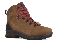Коричневые ботинки Jacalu 13712-5J Made in Italy оптом