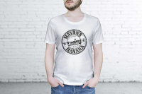 Мужские футболки Las Espadrillas 1653-F255    (белый) оптом