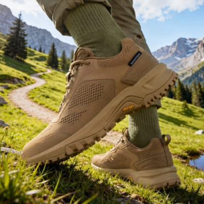 Чоловічі кросівки Forester Low Beige Waterproof B24W001A-18FO Vibram оптом
