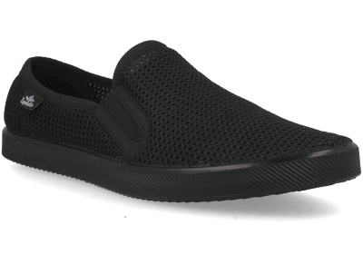 Мужские слипоны Las Espadrillas Mesh 6088-127 сеточка оптом