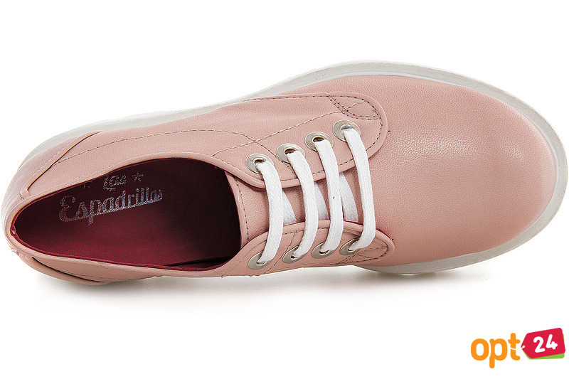 Купить оптом Женские туфли Las Espadrillas 658301-1  (розовый) - Изображение 6