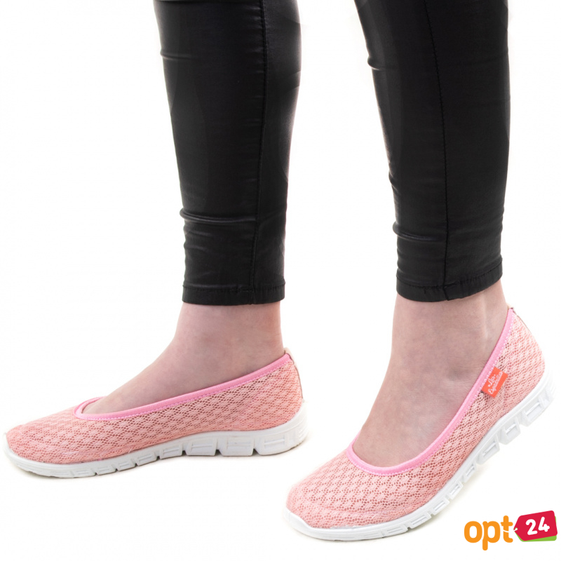 Купити оптом Балетки Las Espadrillas 32636-34 (рожева сіточка) - Фото 8